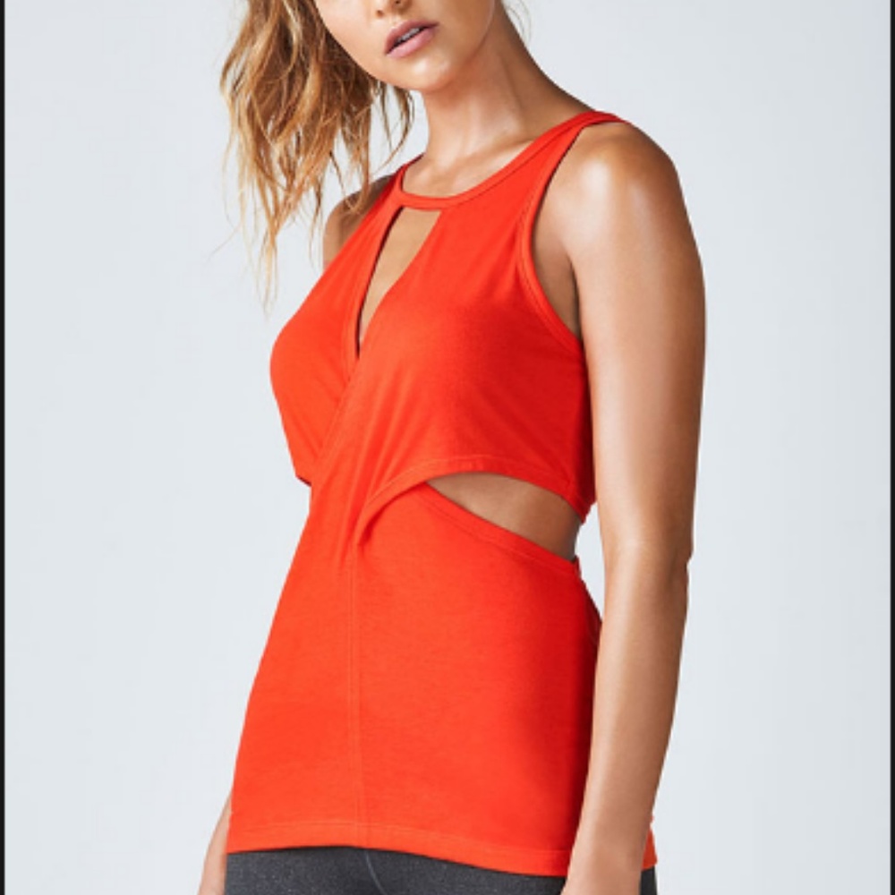 NWOT - Fabletics Janel Tank - Ember - XXL